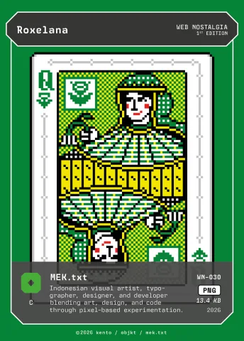Roxelana by MEK.txt, WN-030 Pento card