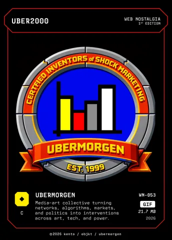 UBER2000 by UBERMORGEN, WN-053 Pento card