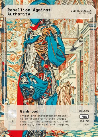 Rebellion Against Authority by Ganbrood, WN-069 Pento card